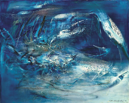 09.03.65（油畫(huà)）　趙無(wú)極