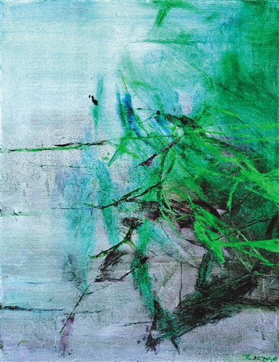 18.03.2008(油畫) 趙無(wú)極作 攝影:Dennis Bouchard