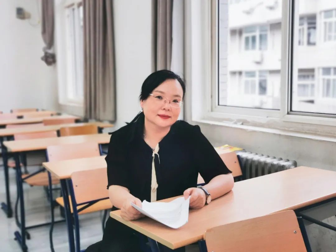 2021年，張莉在北師大教室