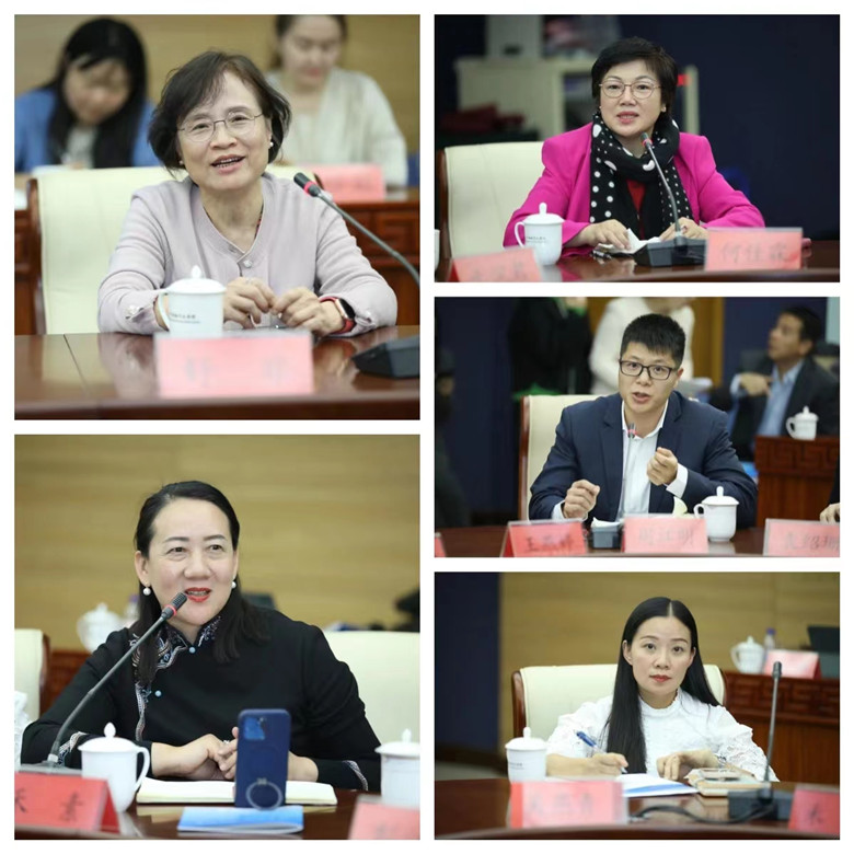 舒非、禾素、何佳霖、周江明、吳燕青發(fā)言