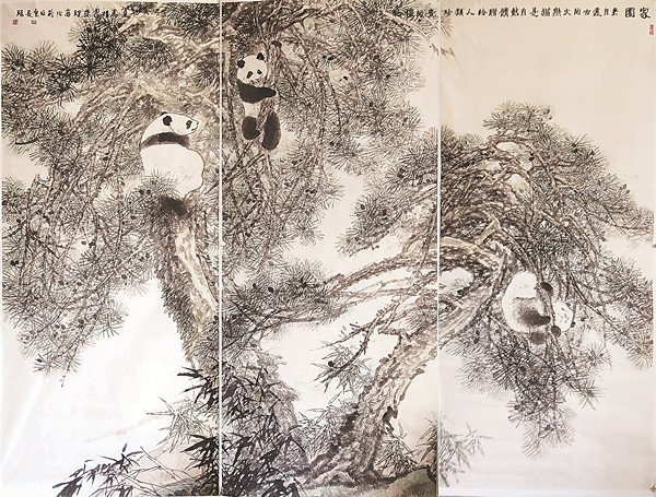 家園（中國畫 2019年） 朱理存、馬振聲 作