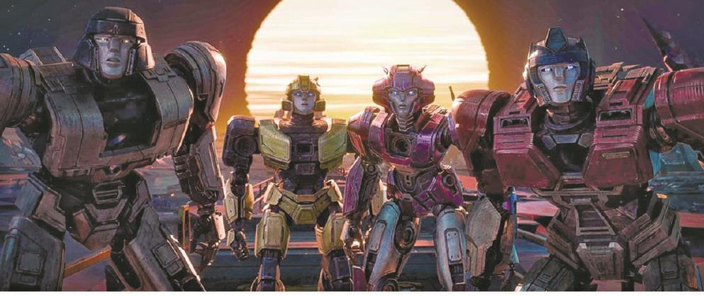 《變形金剛：起源》回到“汽車人”故事的開頭，回溯擎天柱和威震天之間類似“玩具總動員”的童年往事，也回到了這個系列原本的動畫形式。