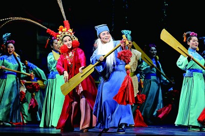 《運(yùn)河謠》作為國(guó)家大劇院的首部原創(chuàng)民族歌劇，集中體現(xiàn)出文學(xué)性與音樂(lè)性的有機(jī)融合。資料圖片