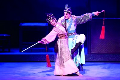 新編粵劇《竹林愛傳奇》在香港藝術(shù)節(jié)上演。資料圖片