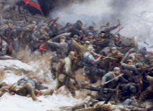 高洪波：麥新與《大刀進行曲》　　麥新，是我童年記憶中印象特別深刻的名字。他是犧牲在我的故鄉(xiāng)科爾沁草原的著名烈士……[詳細]