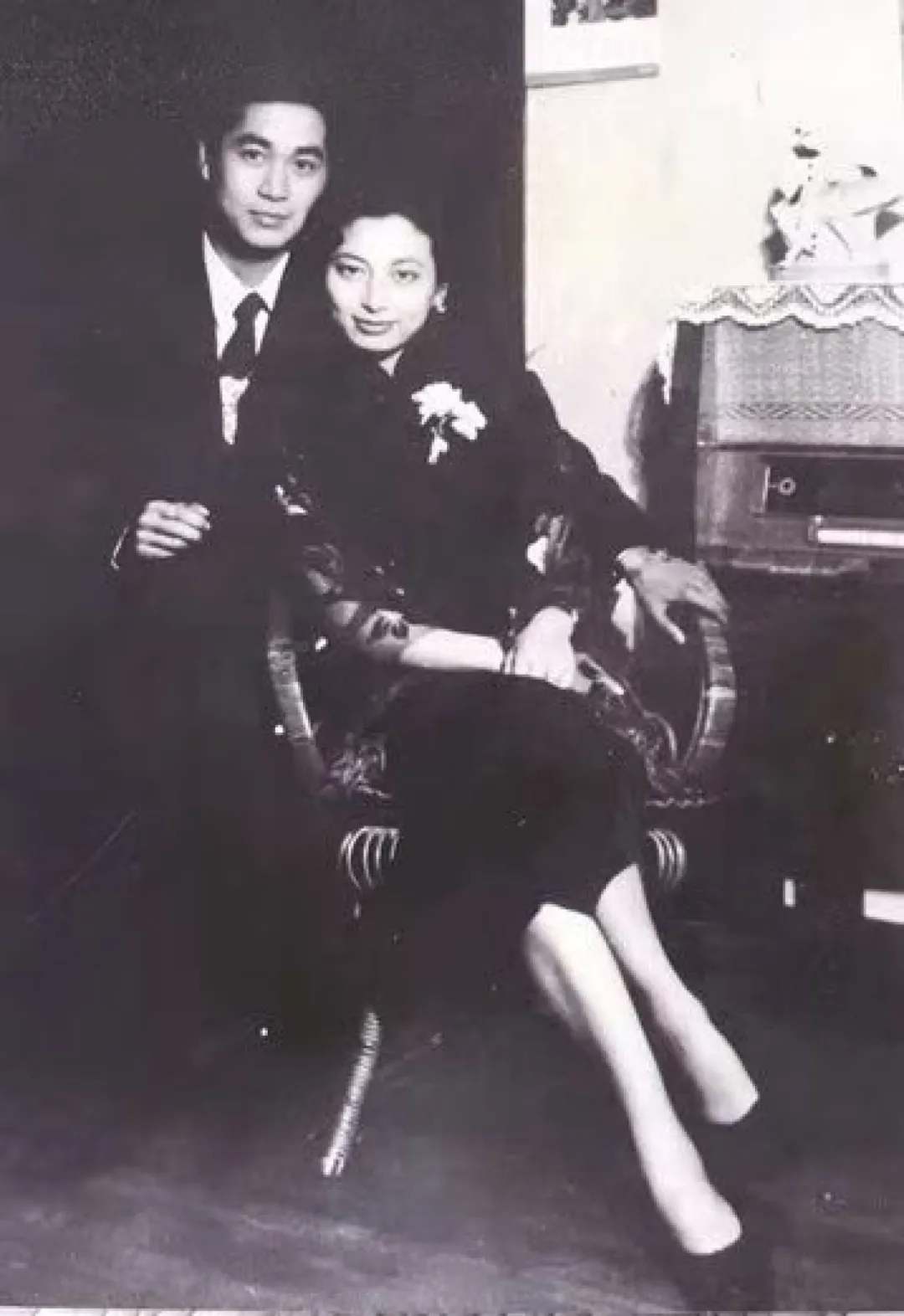 ▲馬振騁和太太年輕時(shí)的照片 圖/資料圖片