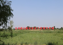 內蒙古巴彥淖爾臨河區(qū)國營新華林場2024年7月15日，中國作家“深入生活、扎根人民”新時代文學實踐點在巴彥淖爾市臨河區(qū)國營新華林場授牌。[詳細]