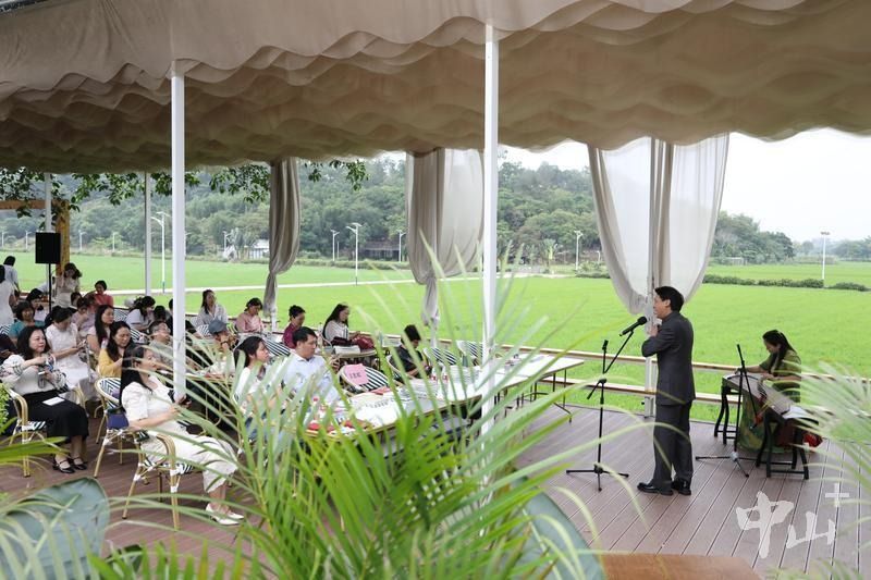 4月23日，田園詩會暨榕樹下閱讀雅集在南朗街道沖口作家村舉行。記者 王云 攝