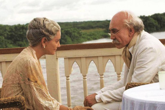 根據(jù)馬爾克斯小說《霍亂時(shí)期的愛情》改編的同名電影劇照